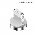 Wholesale 3-in-1 Magnetic Phone Charging Cable - Tangle Free and Fast Charging Cable for Easy Storage and Organization - Compatible with All Smartphones and Devices (White)